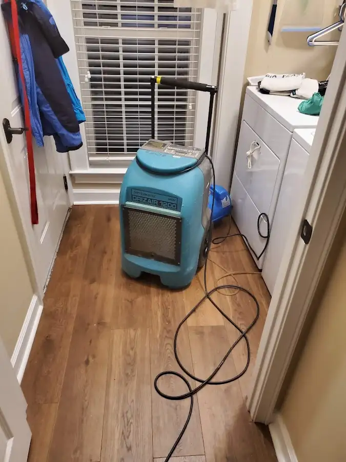Commercial dehumidifier deployed for Flood Damage Cleanup in The Dalles